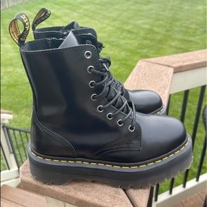 Black Jadon Dr.Marten boots